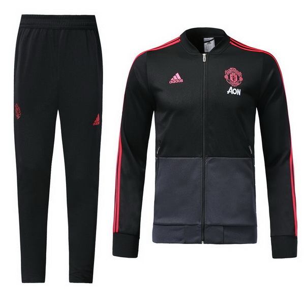 Chandal del Manchester United 2018-2019 Negro Gris